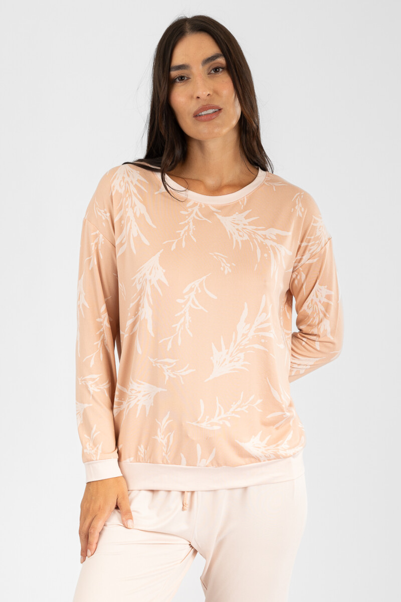 Pijama cianotipia Rosado