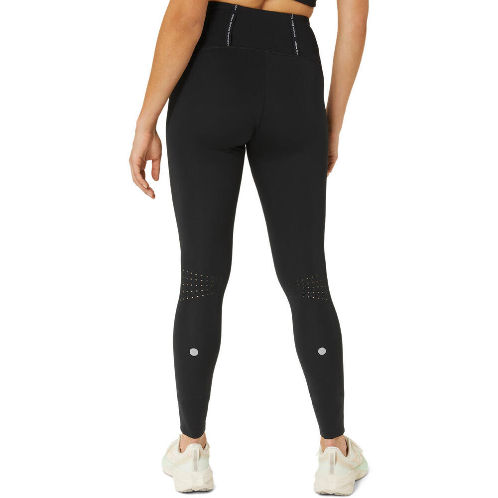 Leggings Running Road High Waist Tight Mujer Performance Black