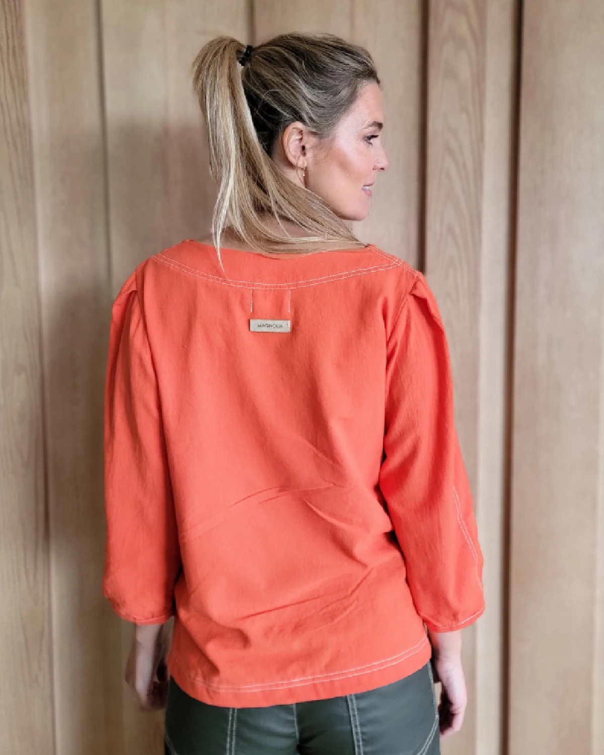 Blusa Nilo naranja 1