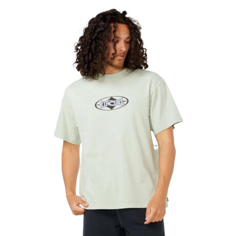 Remera Rip Curl Heritage Oval Verde