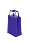 Bolsa lisa acuario 14x08x20 cm VIOLETA