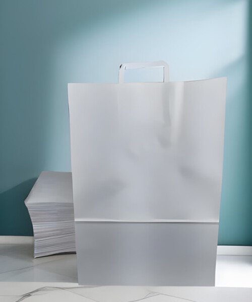 Pack x 50 - bolsa lisa 34x17x48 cm BLANCO
