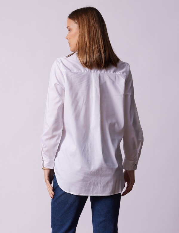 Camisa Tencel BLANCO