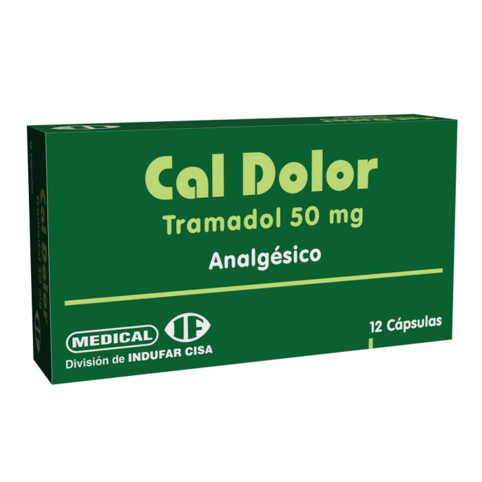 CAL DOLOR 50 MG. CJ X 12 CÁPS. única