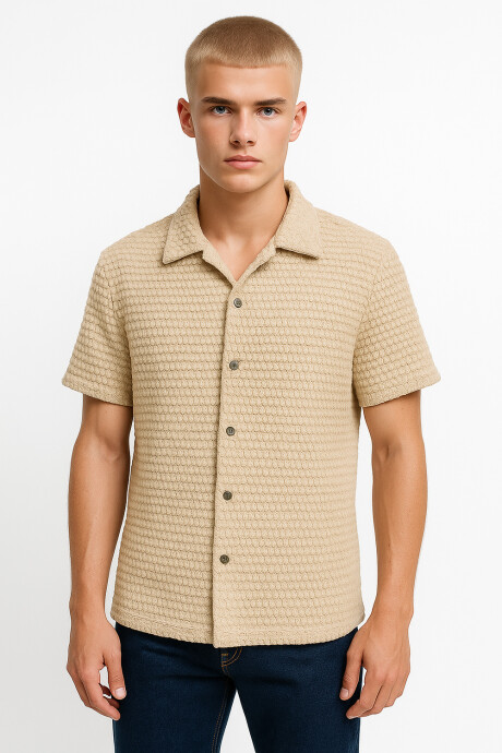 Camisa Panudu Beige