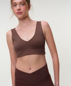 Top Amatista Marron