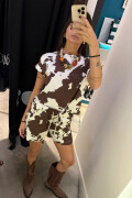 Remera Anjou MARRON