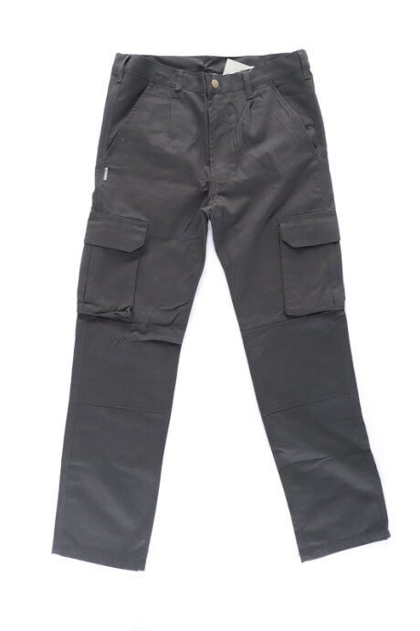 Pantalón brin cargo Negro
