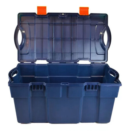 Baúl con Tapa Bisagra Wenco 100 Litros Azul Denim