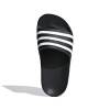 Ojotas Adidas Adilette Aqua de Niños - F35556 Negro-blanco