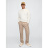 V-STRAIGHT LINEN COTTON PANT KHAKI