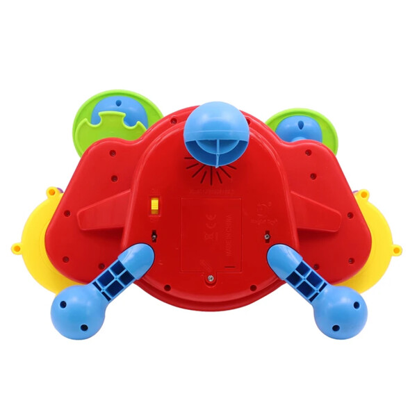 Batería Musical Con Luces Y Sonidos Infantil Jtjug969 BATERIA MUSICAL CON LUCES JTJUG969