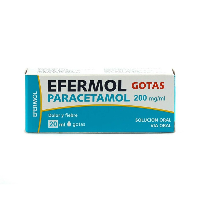 EFERMOL 200 MG. GOTAS FR. X 20 ML. única