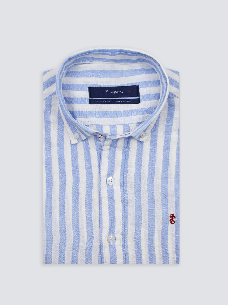 Camisa de Lino - Rayada 