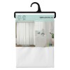 CORTINA BLANCA 180X200CM P/BAÑO Unica