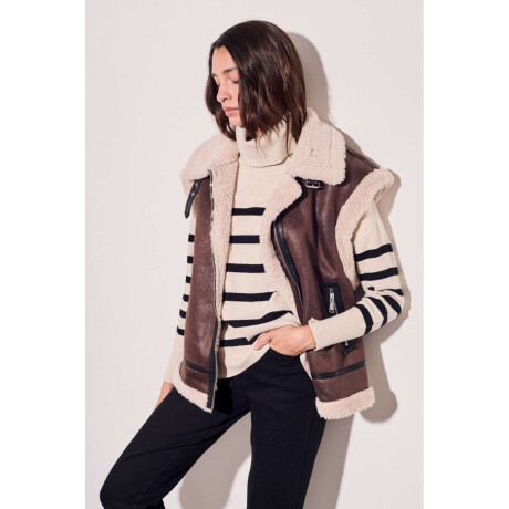 Chaleco Gamulan Marron