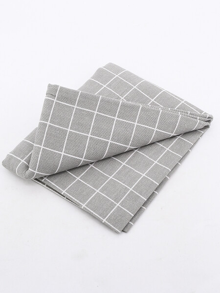 MANTEL POLIESTER GRIS