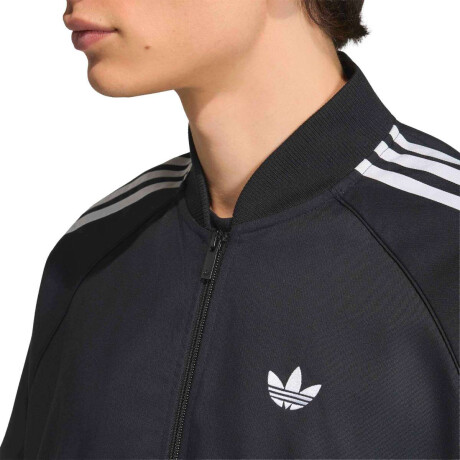 Campera De Hombre Sst Adicolor De Sarga De Algodón Negro