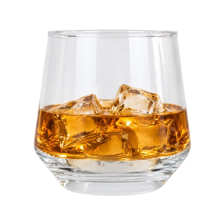 Vaso de vidrio liso tipo whisky 390ml Vaso de vidrio liso tipo whisky 390ml