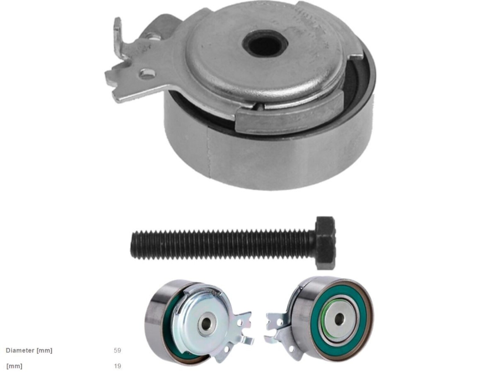 Tensor Correa Distr Chev Corsa/Celta Daewoo Racer/Lanos/Cielo 90-25 