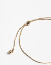 Pulseras Flexibles Con Dijes Pulsera Flexible Dije Trébol - Dorado
