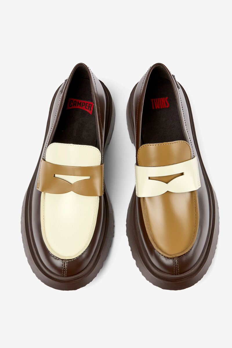 MOCASIN TWINS Marron