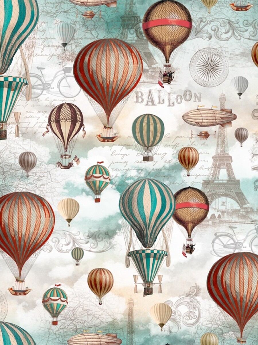 PVC TAPICERIA - balloons 