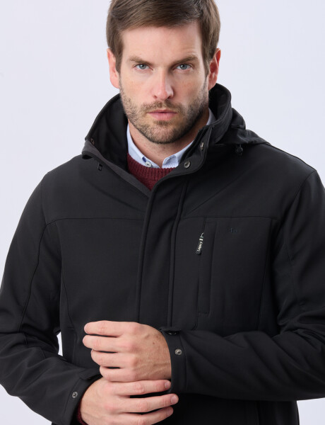 CAMPERA DE NEOPRENO Negro