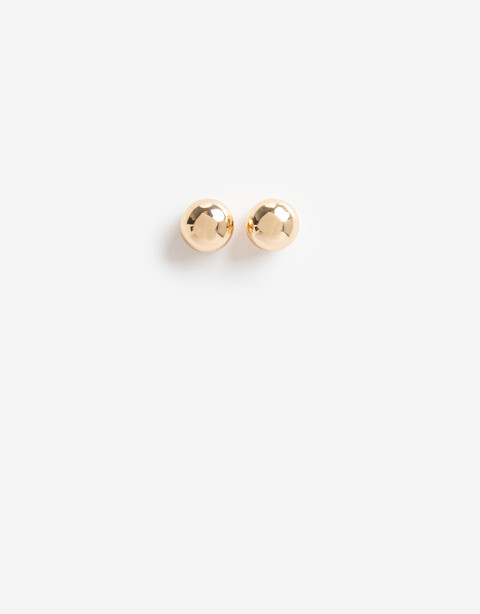 Aros Pasantes Metal Aros Pasantes Metal Bañado En Oro - Dorado