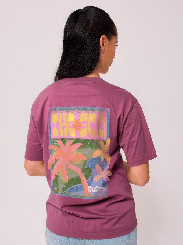 T-SHIRT ELDA RUSTY Fucsia