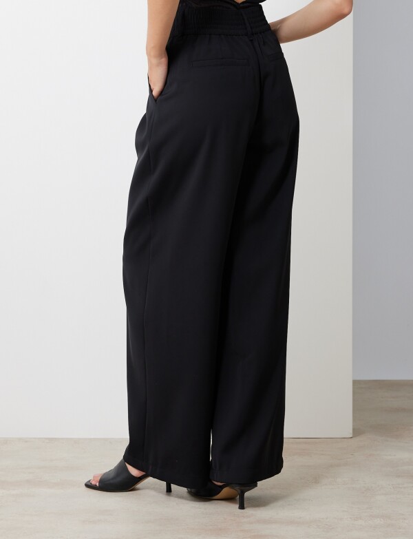 Pantalon Wide Leg NEGRO