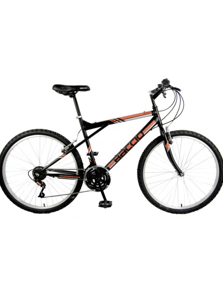 Bicicleta Baccio Alpina Man Montaña rodado 26 con 21 cambios Negro - Naranja