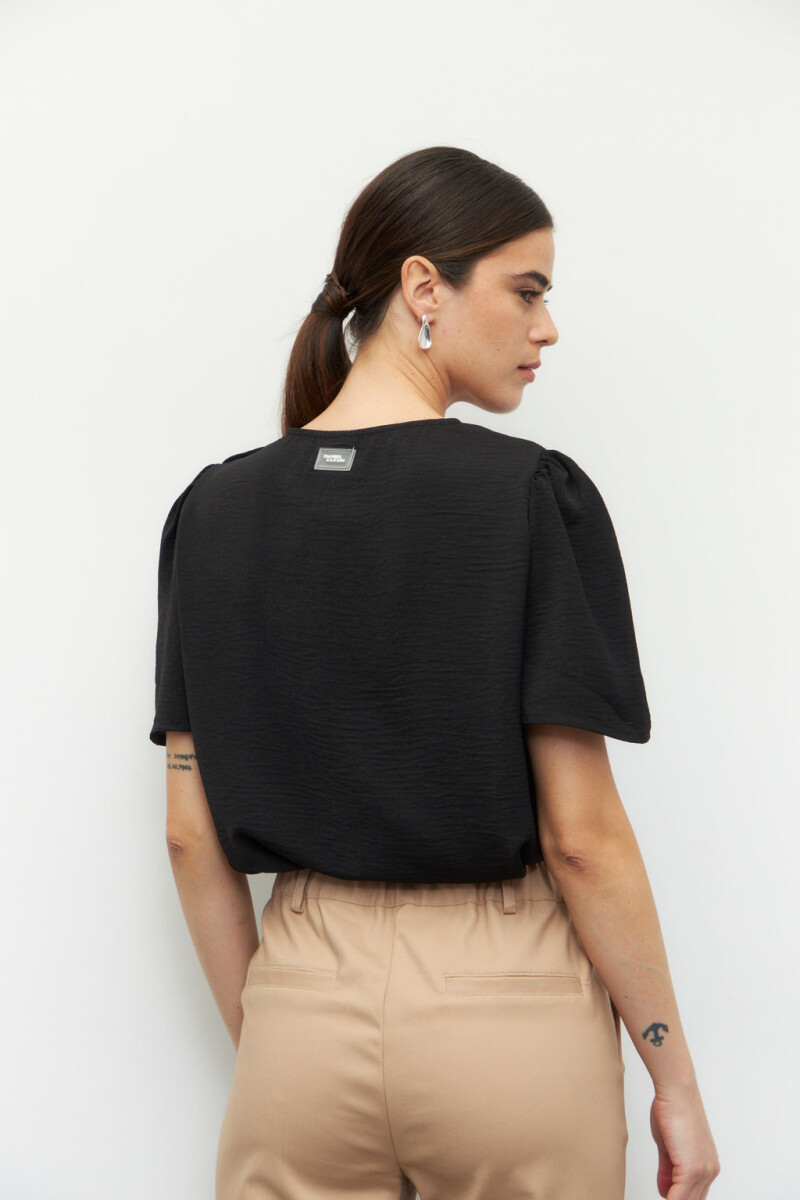 TOP FERRADURA Negro