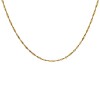 Cadena oro Singapur - Oro bajo - Sin Piedra - CD8063 Sinpiedra