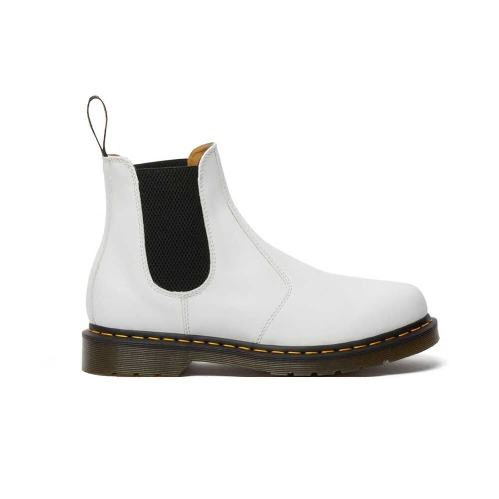 2976 Yellow Stitch - Unisex White Smooth