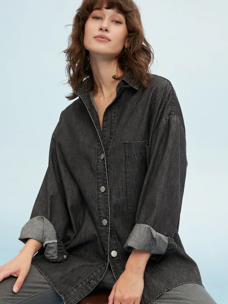 CAMISA MONTEGO GRIS CLARO