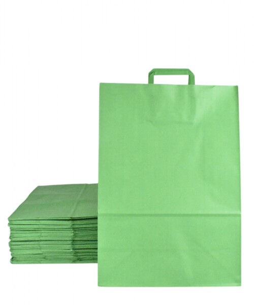 Pack x 50 - bolsa lisa 34x17x48 cm VERDE