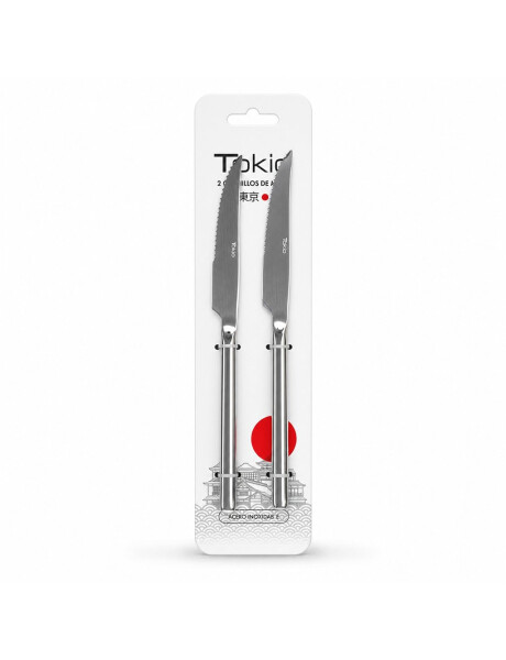 SET X2 CUCHILLO DE MESA 22.8CM ACERO TOKIO SET X2 CUCHILLO DE MESA 22.8CM ACERO TOKIO