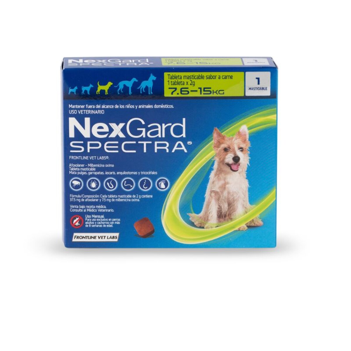 NEXGARD SPECTRA M (7 A 15 KG) - Nexgard Spectra M (7 A 15 Kg) 