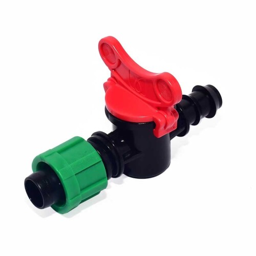 Llave de paso de 16 X 17mm para cinta de riego Llave de paso de 16 X 17mm para cinta de riego