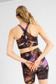 Purple print top Ilusión