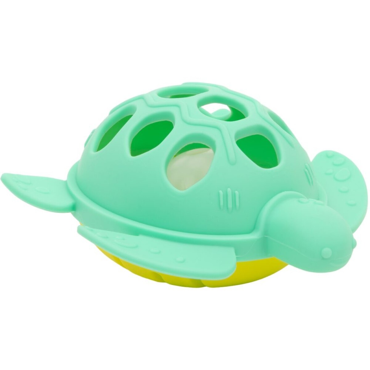 Mordillo sonajero silicona TORTUGA BUBA - verde 