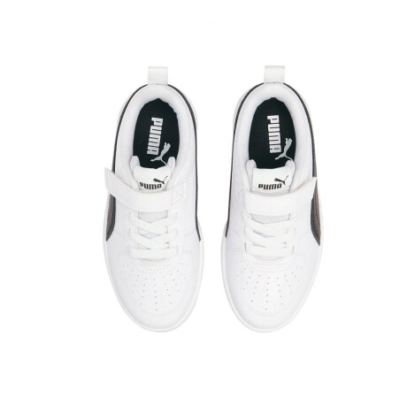 Championes Puma Rickie AC de niño White & Black