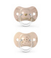 Chupete Fisiológico Suavinex 6-18M 2 unidades Beige