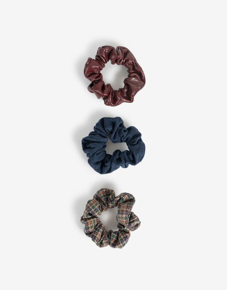 Skunzies Estampados Scrunchie - Combinacion Multicolor