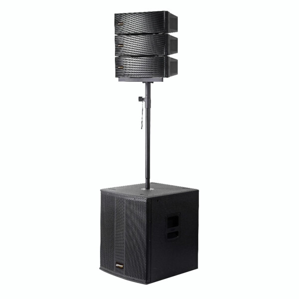 Parlante Line Array Lexsen La1814 1500w Subwoofer PARLANTE ARRAY LEXSEN LA1814 1500W BT SF