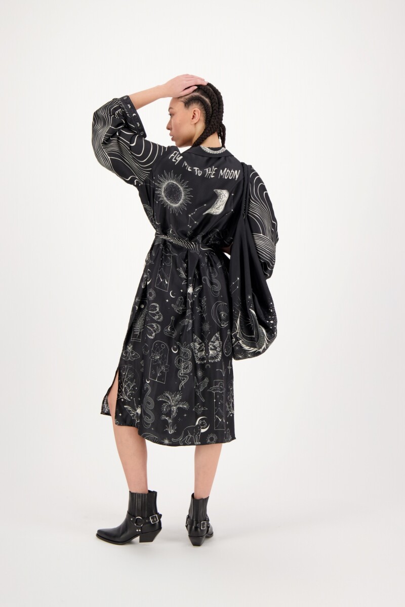 KIMONO Negro