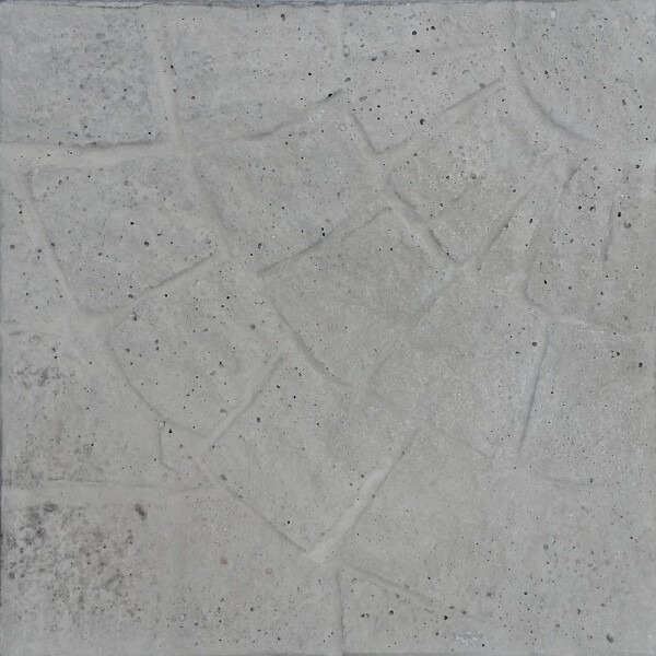 SÍMIL ADOQUIN CURVO GRIS HUMO 40X40 CM / caja Símil Adoquin Curvo Gris Humo 40x40 Cm / Caja