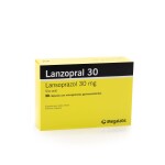 LANZOPRAL 30 MG. CJ X 30 CÁPS. única
