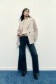 Blazer oversized beige